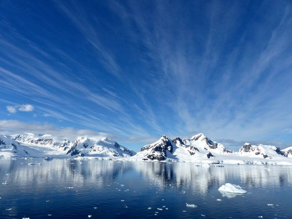 Antarctique, Pôle Sud